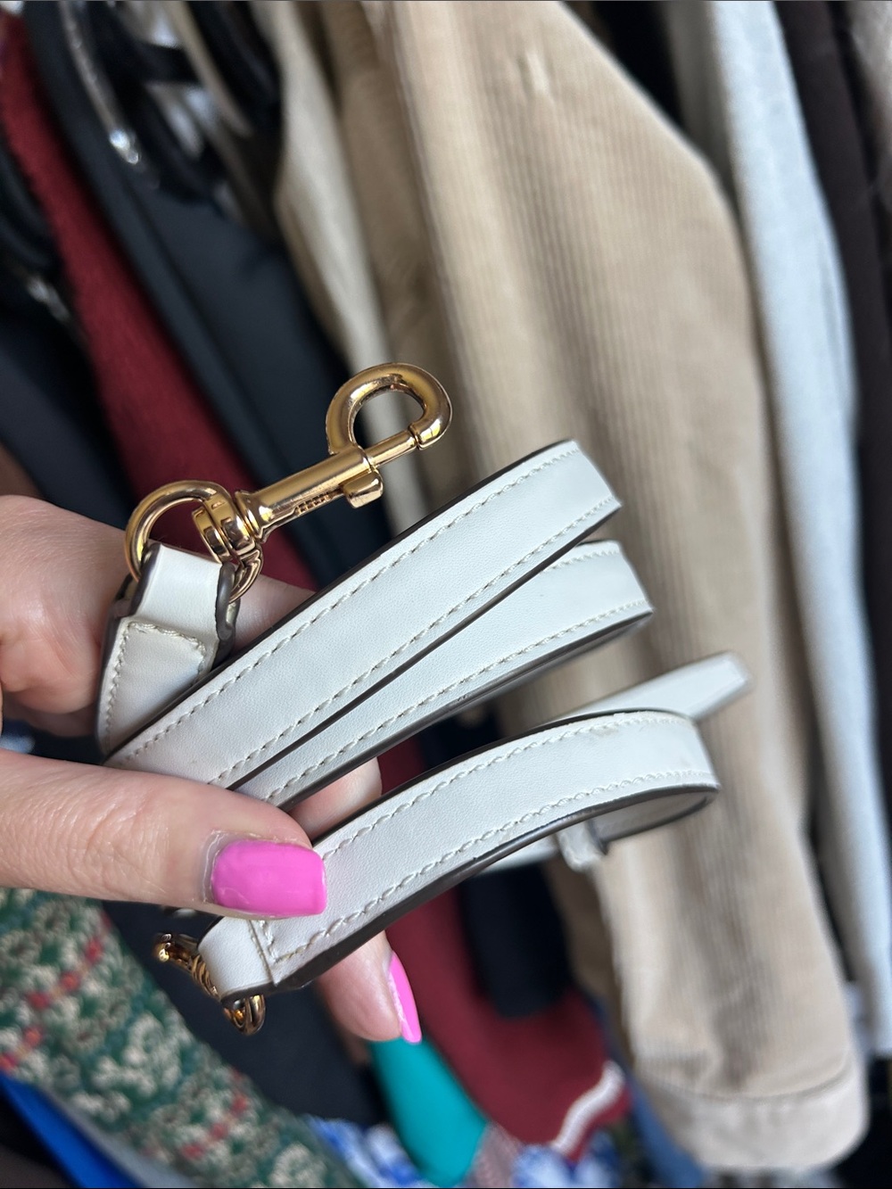 Tory Burch Leather Crossbody Strap